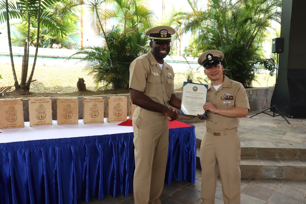 DVIDS Images COMMANDER DESTROYER SQUADRON DESRON 7 REENLISTMENT