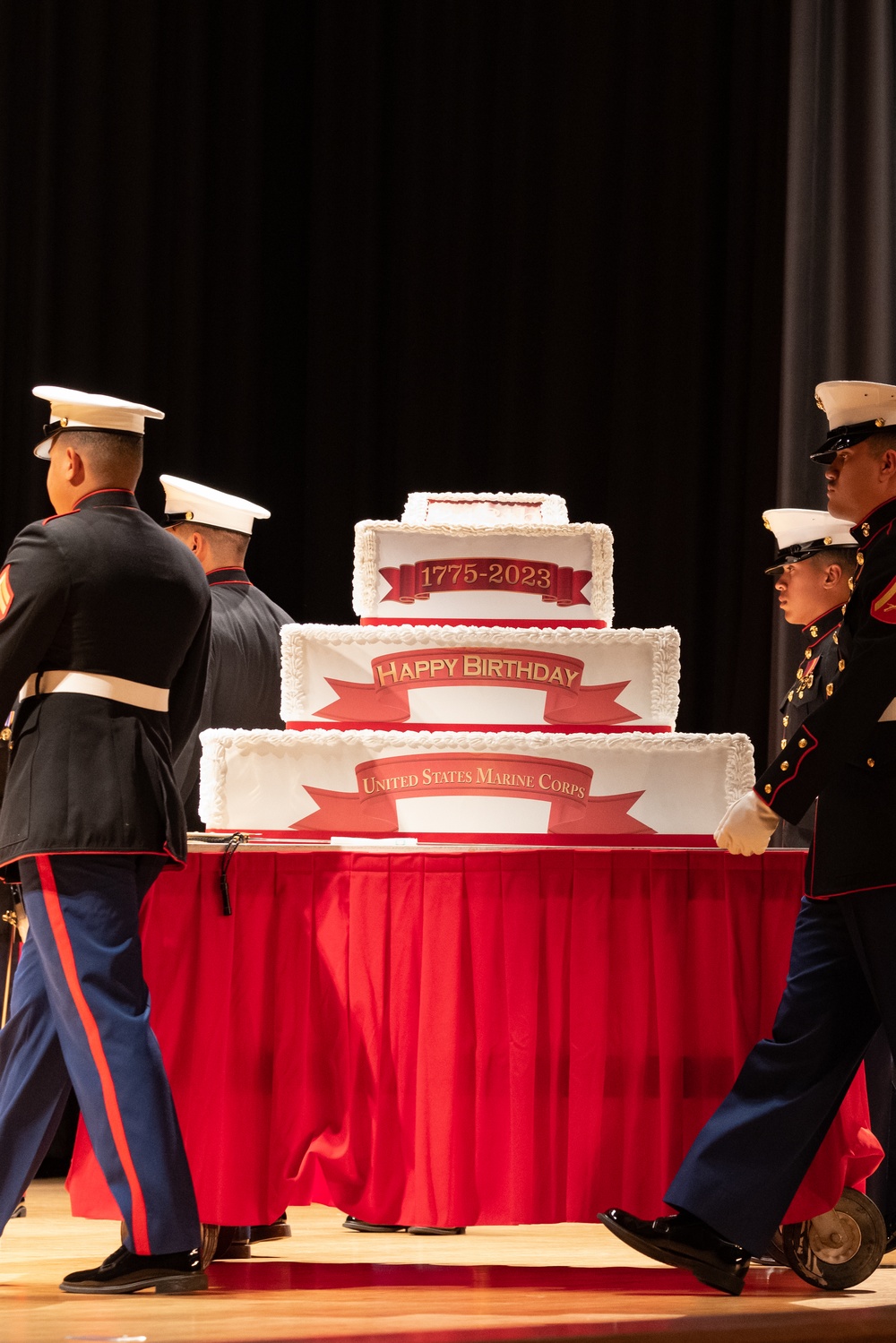 Dvids Images Th Marine Corps Birthday Cake Cutting Ceremony