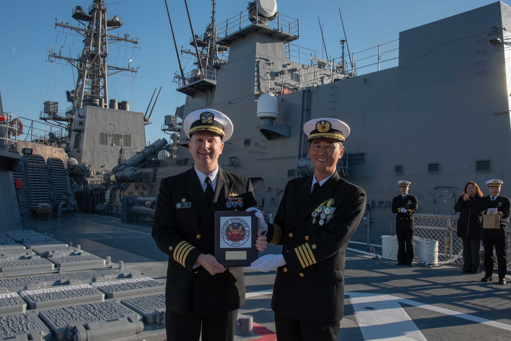 Dvids Images Jmsdf Escort Division Change Of Command Ceremony