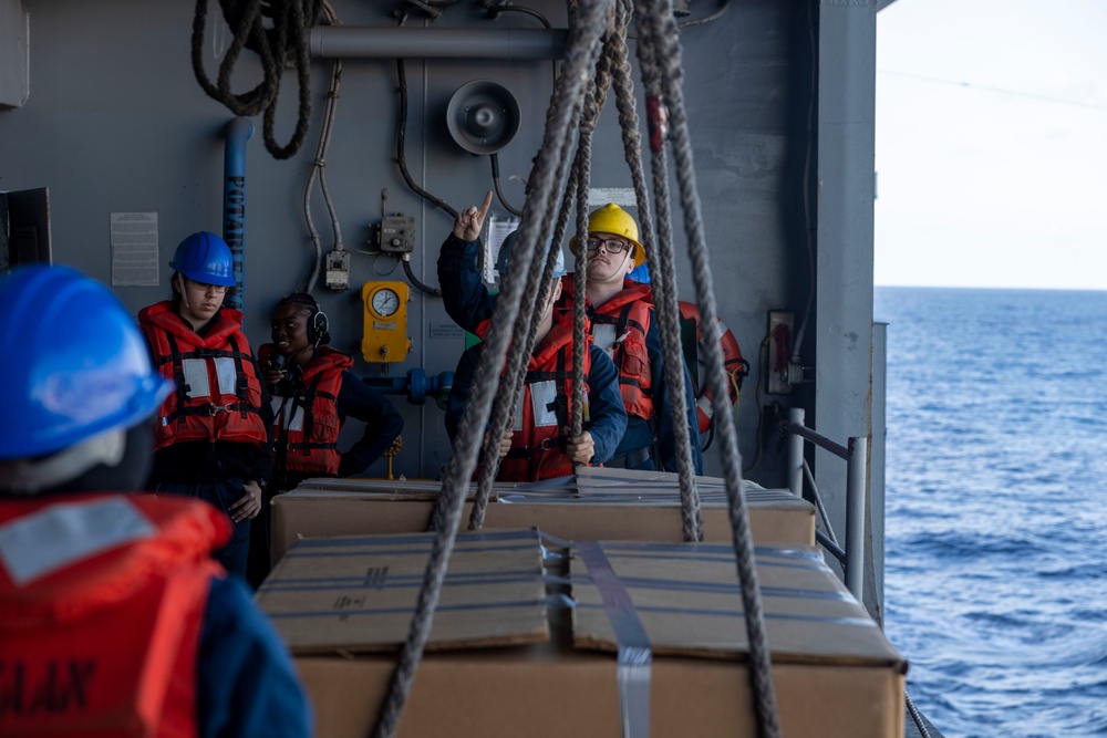 DVIDS Images USS Bataan Conducts Replenishment At Sea Image 13 Of 15