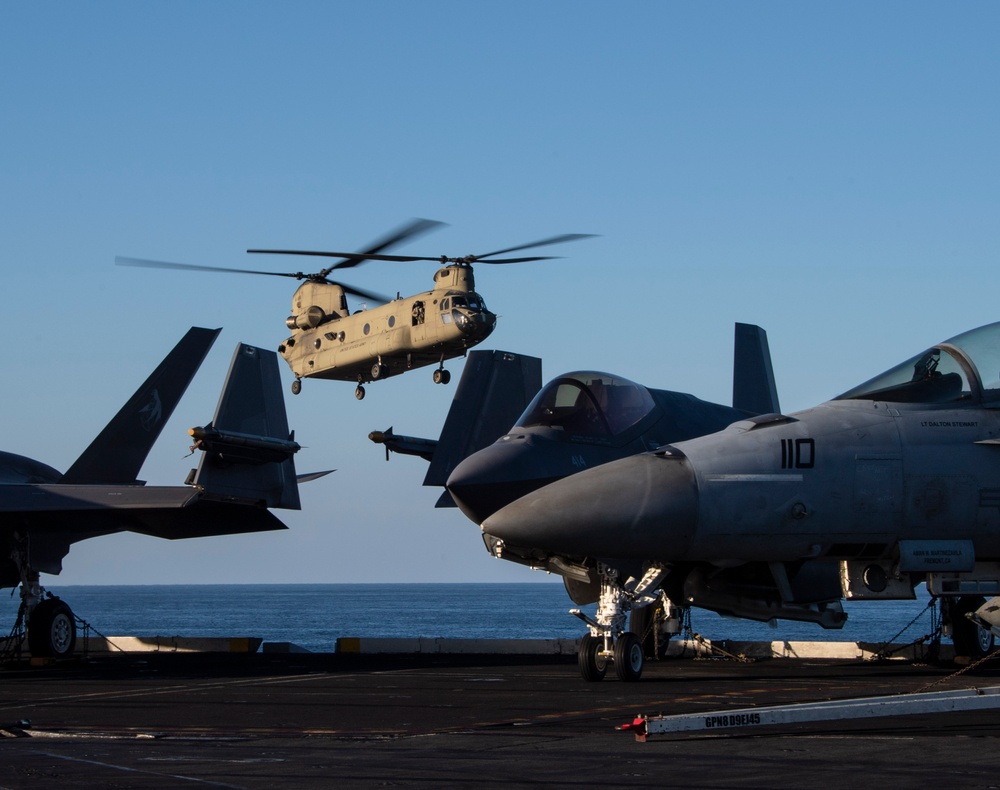 Dvids Images Uss Carl Vinson Cvn Conducts Bilateral Exercise