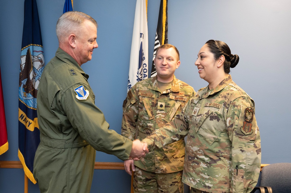 DVIDS Images Fourth Air Force Command Team Visits Grissom Image 1