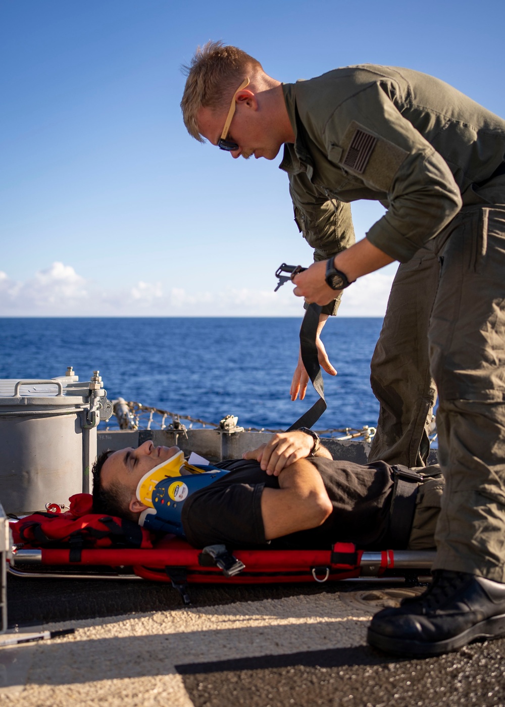 DVIDS Images HSM 78 Aircrewmen Condcut A Patient Assessment Drill