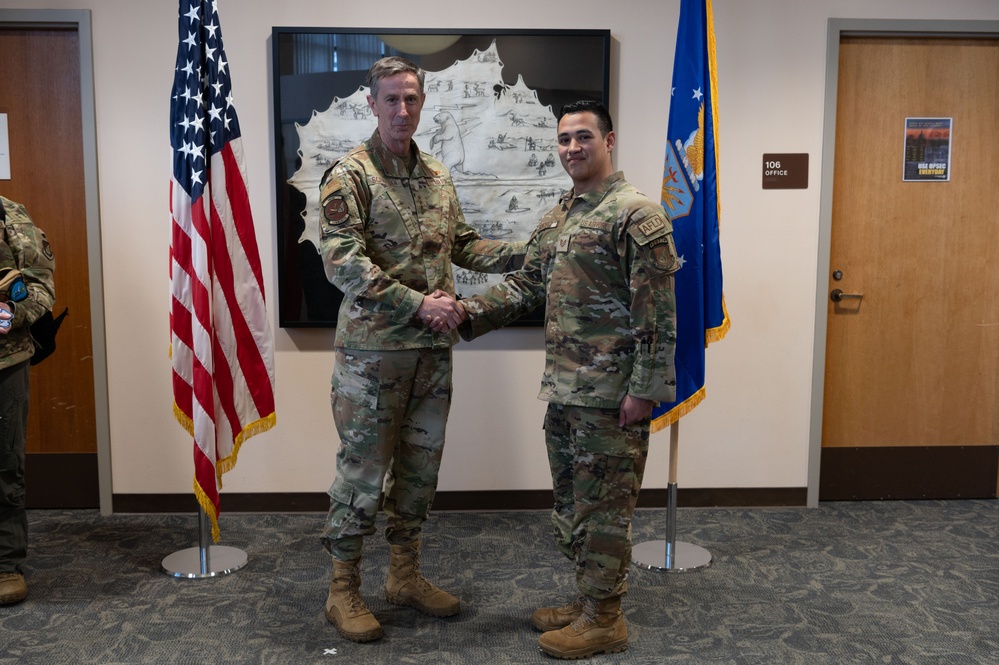 Dvids Images Pacific Air Forces Commander Gen Schneider Visits