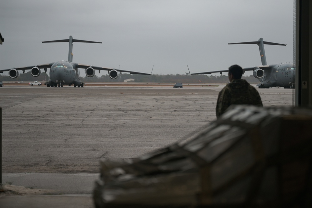 DVIDS Images 315AW Airmen KC 46 Pegasus And Navy Reserves Join