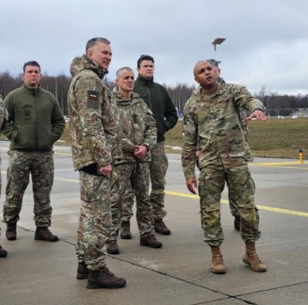 DVIDS Images F 1 Lithuanian Air Force Interoperability Training