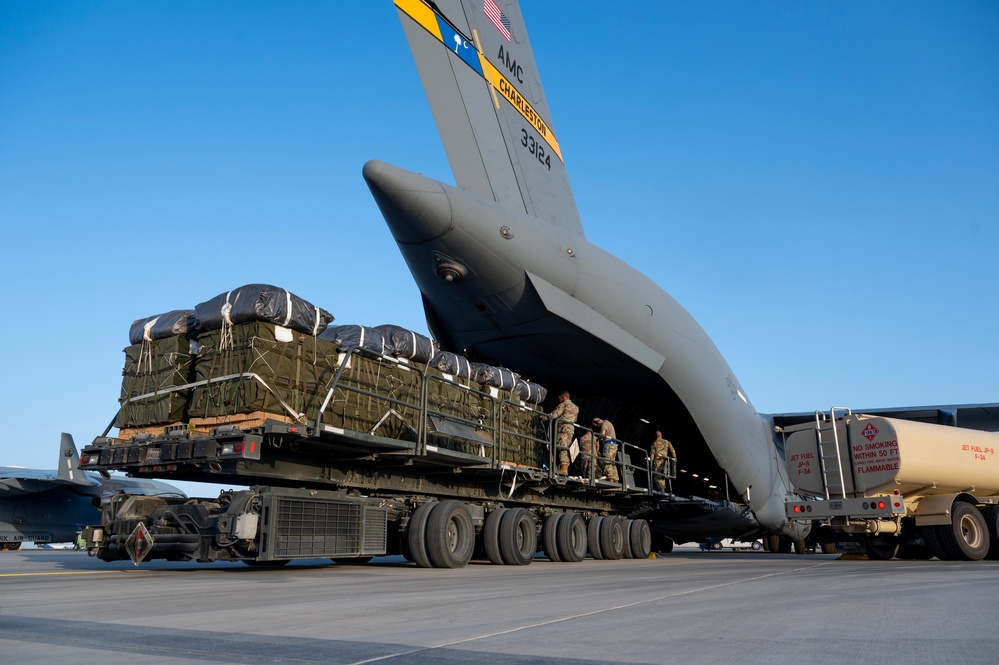 Dvids Images Amc C S Bolster Afcent Humanitarian Aid Airdrops To