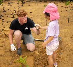Marines join local Okinawa communities for cleanup | Earth Day 2024
