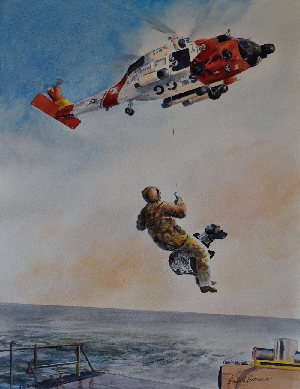 DVIDS Images US Coast Guard Art Program 2024 Collection Object Id