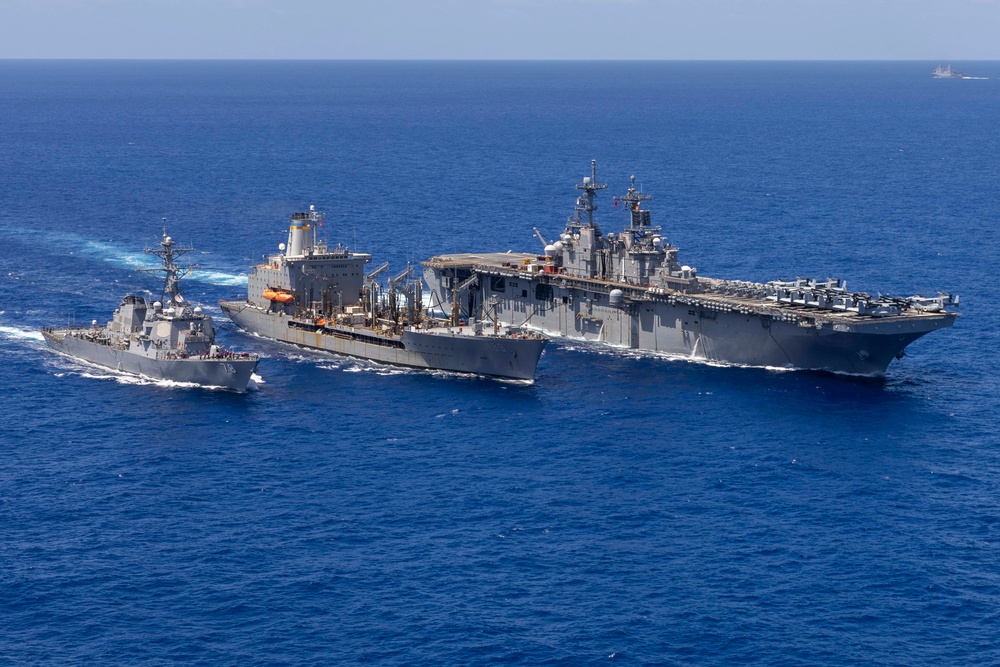 Dvids Images Replenishment At Sea Image Of