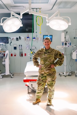 Air Force nurse puts trauma experience to test in new role