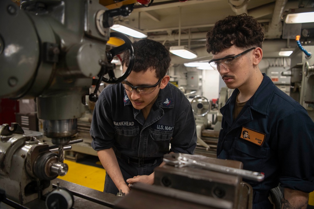 DVIDS Images Sailor Conducts Routine Maintenance Image 6 Of 6