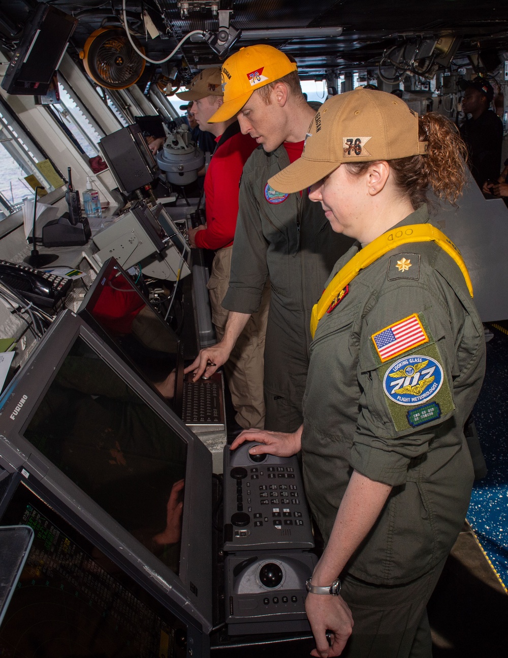 DVIDS Images USS Ronald Reagan CVN 76 Sailors Stand Watch In The