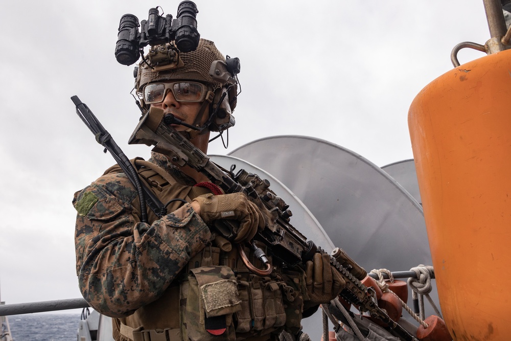 DVIDS Images 31st MEU MRF And BLT 1 4 Conduct VBSS Aboard USS