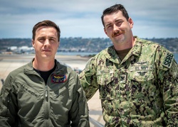 U.S. Naval Aircrewmen First on Scene to Render First Aid to Motorcycle Accident Victim