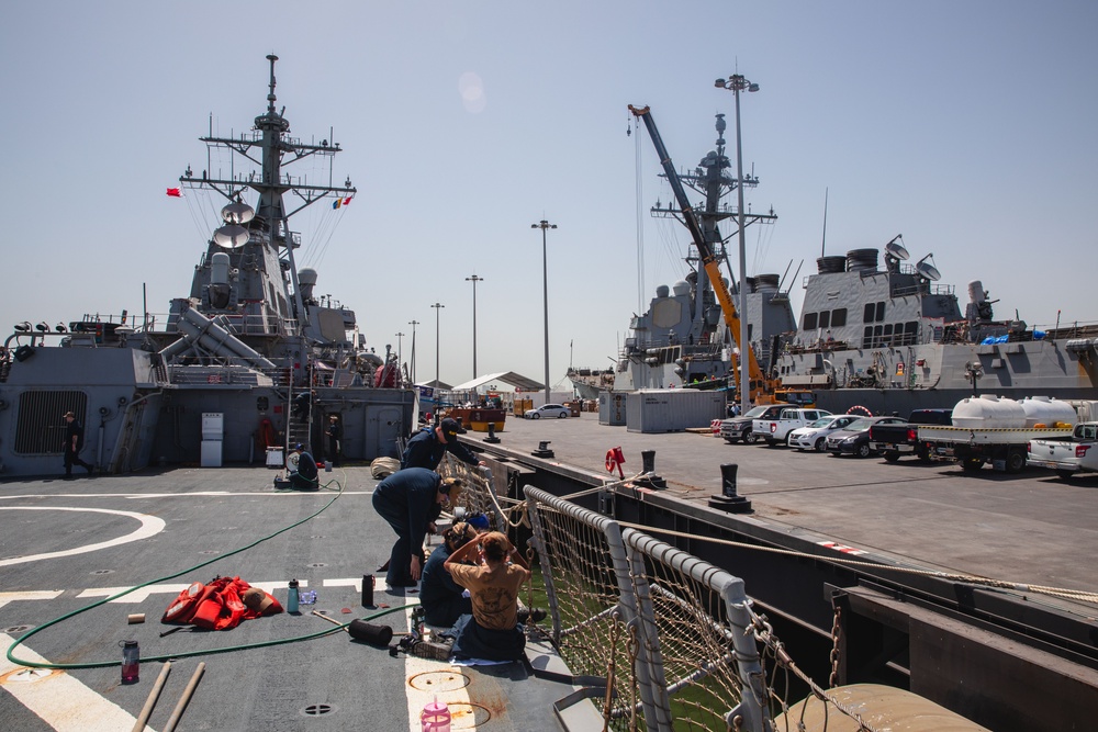 Dvids Images Uss John S Mccain Conducts Routine Daily Operations