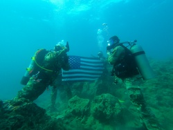 The Dive into Commitment: The Unconventional Reenlistment of Sgt. 1st Class Tomasich