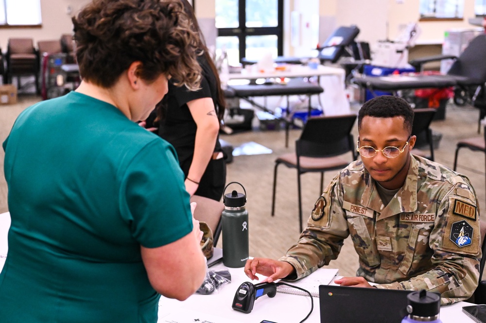 Dvids Images Buckley Hosts Blood Drive Image Of