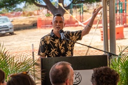 Officials gather for Kilohana Sewer Main Ground Blessing in Lahaina