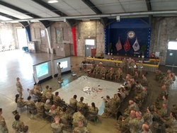 Division alignment exercise paves the way for combined CPX, future training as the Army’s new unit of action