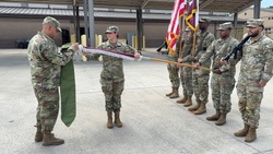 586th Field Hospital Conducts Pre-Deployment Casing Ceremony