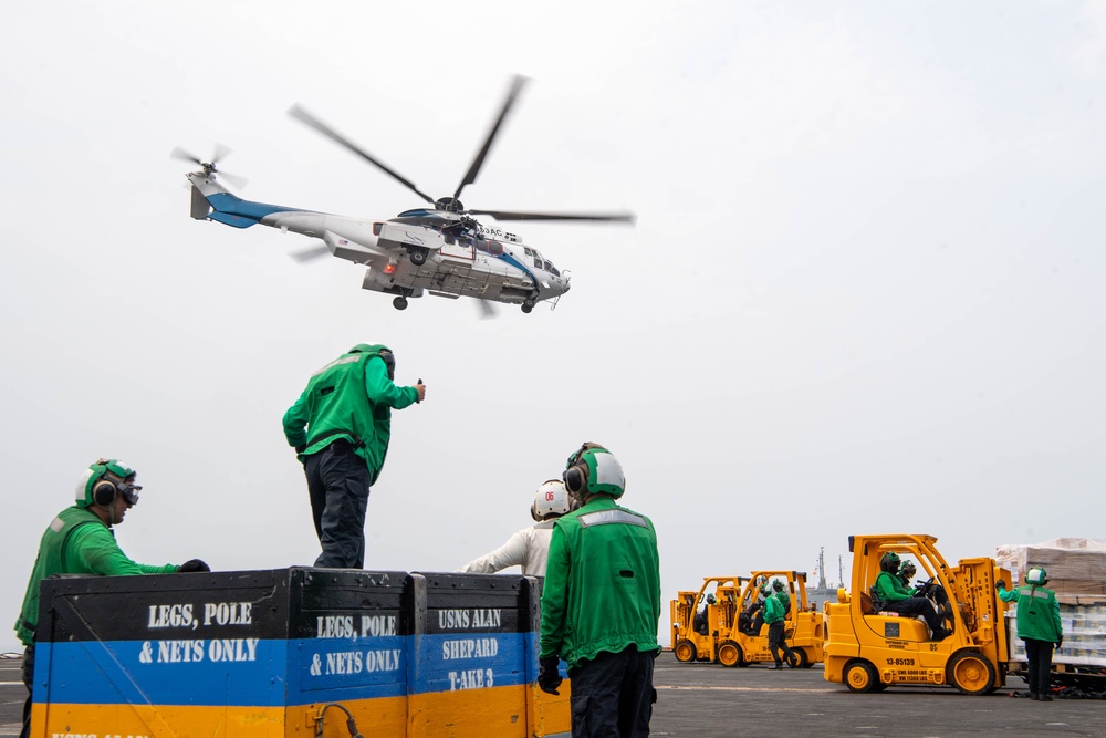 DVIDS Images USS Theodore Roosevelt Conducts A RAS With USNS Alan