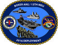 Boxer Amphibious Ready Group and 13th Marine Expeditionary Unit Deployment 2016