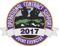 Operational Contract Support Joint Exercise 2017