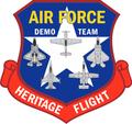 Air Combat Command Heritage Flight Super Bowl LII Flyover