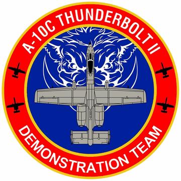 A-10C Thunderbolt II Demonstration Team