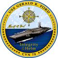 USS Gerald R. Ford (CVN 78) Change of Command
