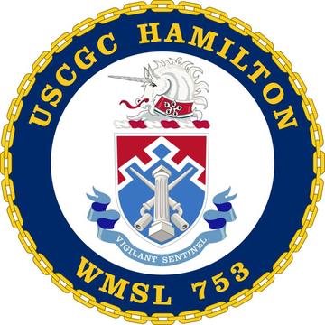 USCGC Hamilton to Europe