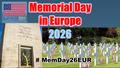 Memorial Day in Europe 2026