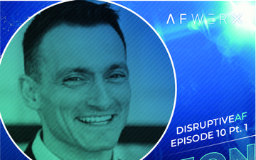 The DisruptiveAF Podcast - 10) Jon Margolick: Keeping your eye on the problem with warfighter-centered design Pt. 1