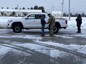 102nd Intelligence Wing News Update for Feb. 5, 2021 - Arrest in development - a gate runner exercise scenario
