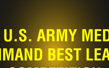 2021 U.S. Army Medical Command Best Leader Competition -  News Piece