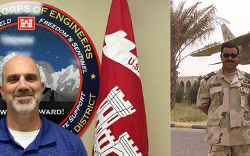 Corpstruction - National Day of the Deployed Ron Goodeyon and Eddie Mattioda in Kuwait