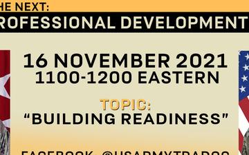 TRADOC Talks - Episode 13 - Building Readiness