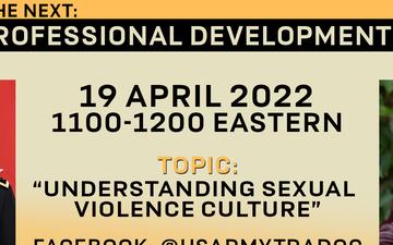 TRADOC Talks - Episode 18 - Understanding Sexual Violence Culture