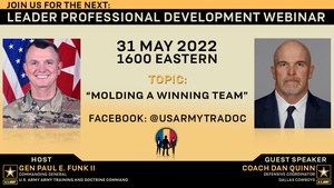 TRADOC Talks - Episode 19 – Molding Winning Teams