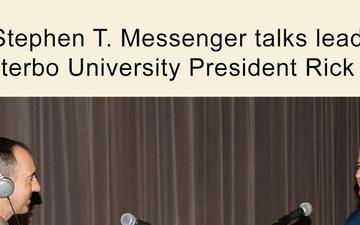 Fort McCoy Behind the Triad Leadership Podcast Episode 1 -  Viterbo University President Rick Trietley