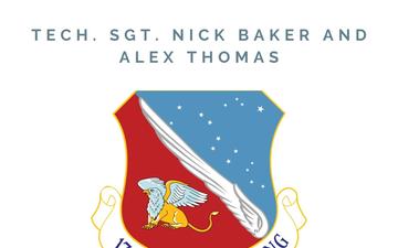 Beneath the Wing – Tech. Sgt. Nick Baker and Alex Thomas