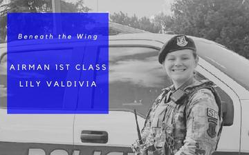 Beneath the Wing – Airman 1st Class Lily Valdivia