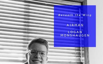 Beneath the Wing – Airman Logan Monshaugen