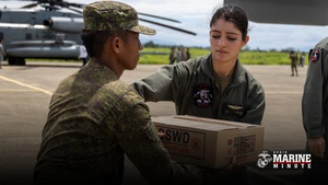 Marine Minute: Typhoon Egay Relief Efforts