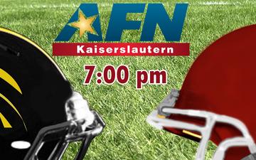 AFN High School DoDEA Football Broadcast - Kaiserslautern Raiders vs Stuttgart Panthers  (1st Quarter)