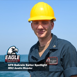 AFN Bahrain Sailor Spotlight - MN2 Austin Meador