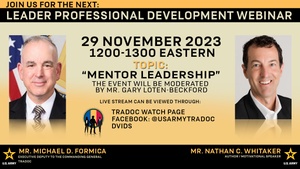 TRADOC Talks - Episode 24 - Mentor Leadership