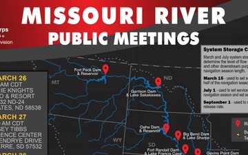 Missouri River Basin Water Management - Spring Public Meeting - 3/26/2024