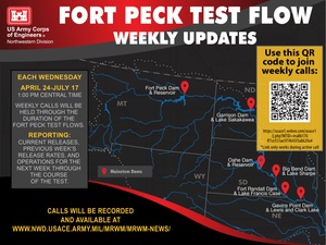 Missouri River Basin Water Management - Fort Peck Test Flows - Weekly Call - 06/26/24